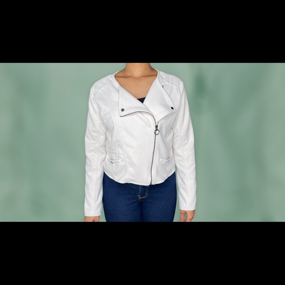 Faux Suede Jacket